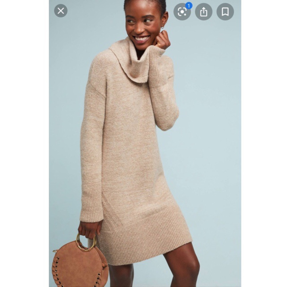 Anthropologie sweater dress